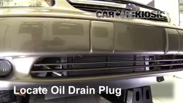 2002 Chevrolet Malibu LS 3.1L V6 Huile Changer l'huile et le filtre à huile